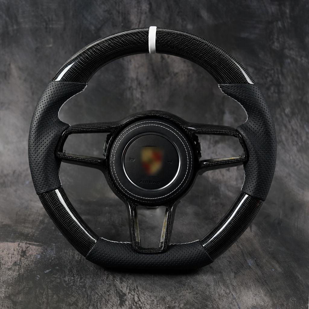 2014-2020 Porsche 911 (991.2) / GT3/GT3RS(991) / 718 Boxster/Cayman (982) / Cayenne (958.2) / Panamera (971) / Macan(95B)  |  Custom Steering Wheel by Exclusive Steering