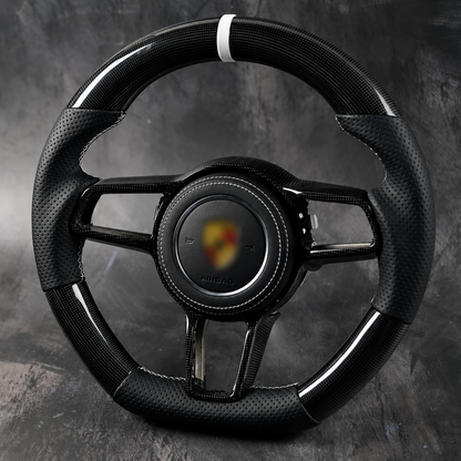 2014-2020 Porsche 911 (991.2) / GT3/GT3RS(991) / 718 Boxster/Cayman (982) / Cayenne (958.2) / Panamera (971) / Macan(95B)  |  Custom Steering Wheel by Exclusive Steering