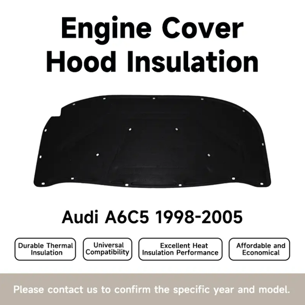 Bayern MotorWerks OE Replacement Hood Insulation Pads for Audi 1998-2024