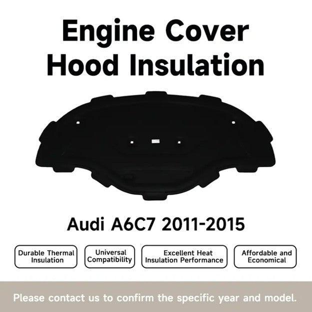 Bayern MotorWerks OE Replacement Hood Insulation Pads for Audi 1998-2024