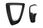 BMW F20 F22 F30 F32 F10 GT F07 F01 X3 F25 X4 F26 carbon fiber gear shift knob and panel cover trim by K2 Industries, interior upgrade