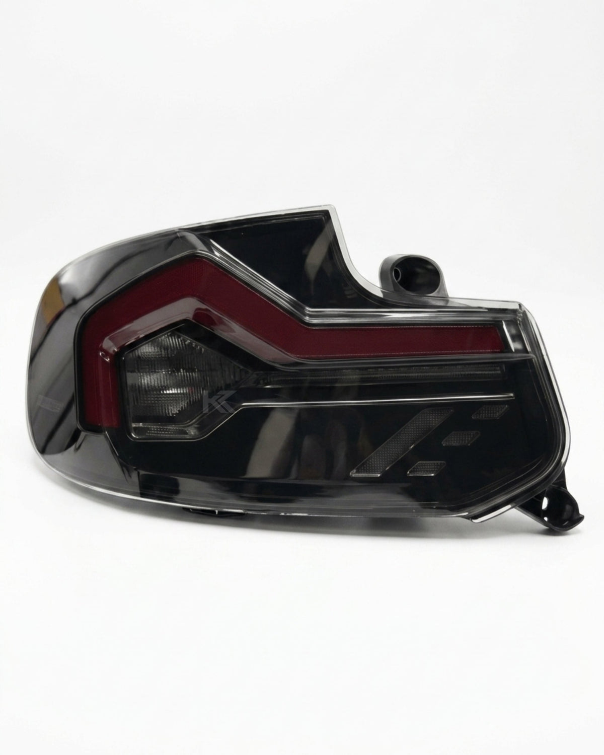 BMW 2-Series F22 F23 M2 F87 220i 225i F44 smoked LED tail lights by K2 Industries, showing the sleek, smoked lens design.