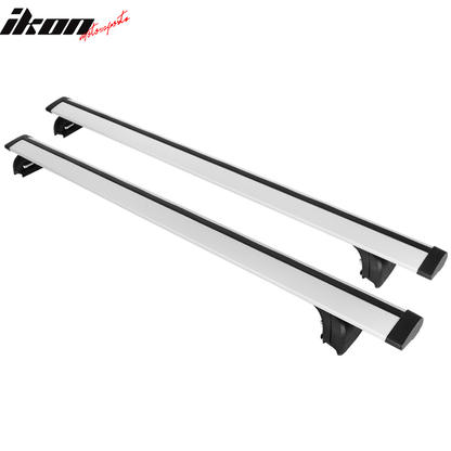 K2 Industries roof rack cross bars for Audi Q5, Q7, BMW X1 SUV, 47-inch cargo carrier roof rails, outdoor vehicle accessories