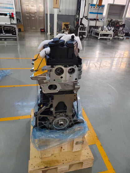 Rubede Diesel Engine Assembly for VW 2.0L TDI CJAA CBEA models, featuring engine block and components for 2009-2015 A3, Golf, Jetta