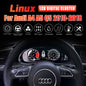 Audi A4 A5 Q5 S4 S5 B8 digital LCD dashboard instrument cluster by Carlinklife®, showing digital gauge display inside the vehicle.