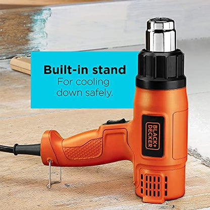 GoWesty 1350 Watt heat gun for tools, showing a handheld electric heat tool with trigger and adjustable nozzle.