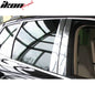 Volkswagen Touareg 2004-2010 stainless steel pillar post with mirror finish, K2 Industries, side pillar trim for vehicle enhancement.