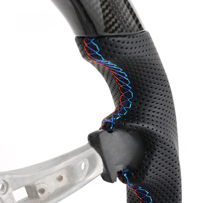 Vekto real carbon fiber M Sport steering wheel for BMW F-Series 1, 2, 3, 4, X1, X2, X3, X4, X5, and X6 models