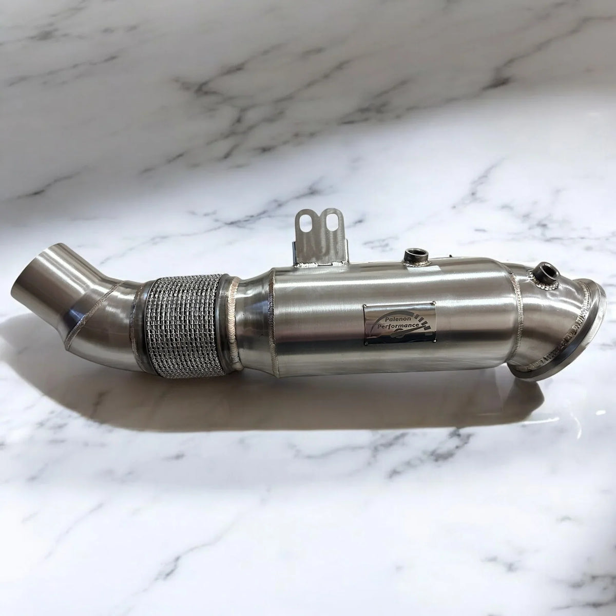 Palenon Performance B58 downpipe HP package for 2018-2024 BMW G01 X3 and G02 X4 M40i, high-performance automotive upgrade.