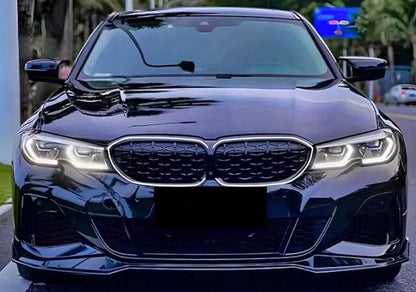 BMW 3 Series G20 G28 G80 LCI LED front grille by K2 Industries, featuring sleek design and LED accents for 2019+ models.