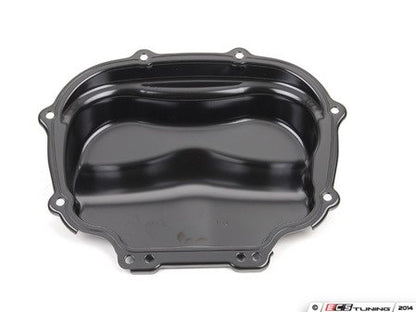 Audi 3.0L and 3.2L V6 EA837 engine timing cover from Guangzhou Porsun, showing the metal housing for engine timing components.
