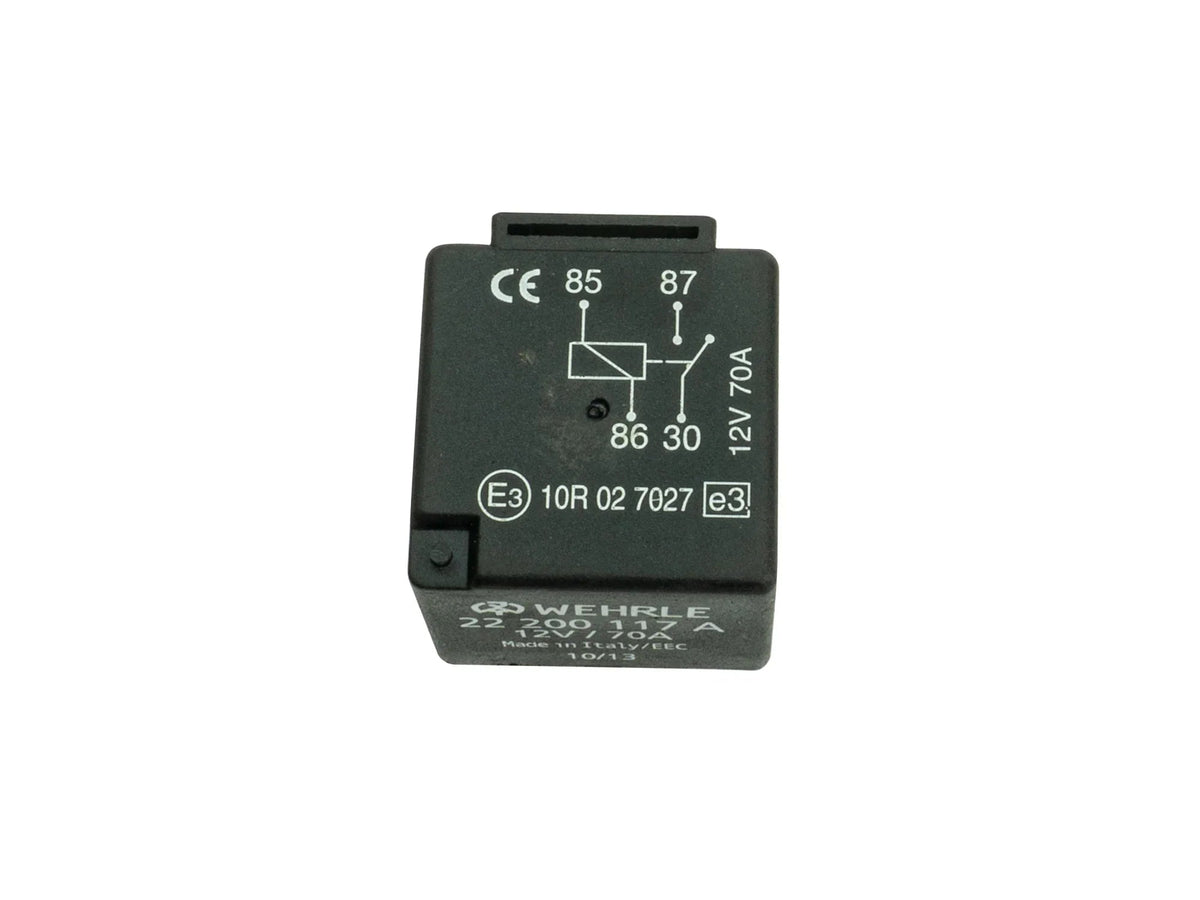 GoWesty relay for various uses, showing the compact electrical component with metal terminals on a neutral background.