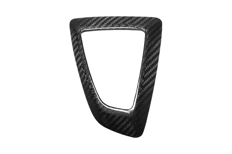 BMW F20 F22 F30 F32 F10 GT F07 F01 X3 F25 X4 F26 carbon fiber gear shift knob and panel cover trim by K2 Industries, interior upgrade