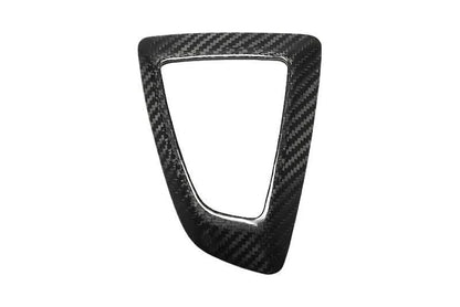BMW F20 F22 F30 F32 F10 GT F07 F01 X3 F25 X4 F26 carbon fiber gear shift knob and panel cover trim by K2 Industries, interior upgrade
