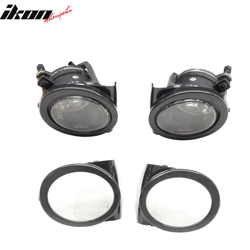 K2 Industries BMW E46 M Tech Msport front bumper with fog lights, made of durable PP, compatible with 1999-2005 models.