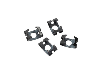 GoWesty brake line and hose spring clip pack of 4 for Vanagon and Eurovan brake systems, durable automotive brake parts.