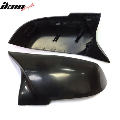 BMW F34 M Sports upgrade door mirror cover in matte black by K2 Industries, fits 2013-2018 models, sleek car accessory.