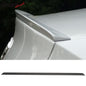 Black PV style trunk spoiler for 2009-2012 Audi A4 B8 by K2 Industries, shown mounted on the vehicle's rear.