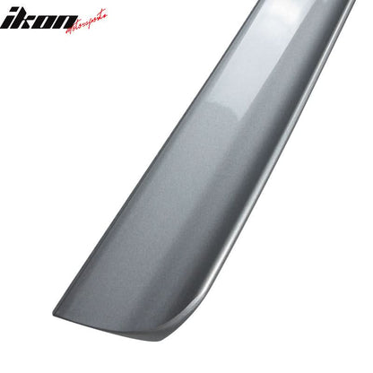 BMW 2D E46 trunk spoiler by K2 Industries, designed for 1999-2005 models, featuring a sleek aerodynamic wing.