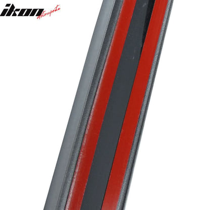 BMW 2D E46 trunk spoiler by K2 Industries, 1999-2005, PUF material, sleek aerodynamic design for enhanced rear appearance.
