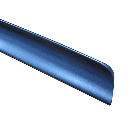 BMW E36 2-door trunk spoiler by K2 Industries, black PUF material, aerodynamic design for 1991-1998 models.