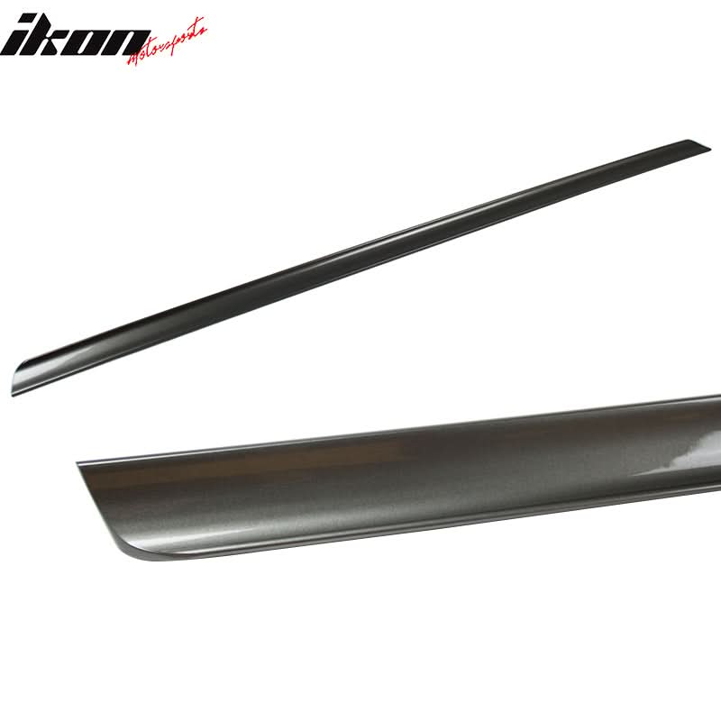 BMW 2D E46 trunk spoiler by K2 Industries, black polyurethane spoiler for 1999-2005 BMW 2-door E46 model.