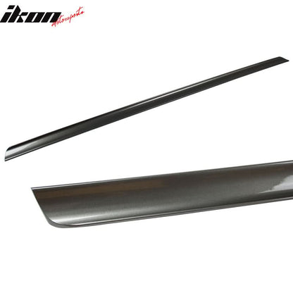 BMW 2D E46 trunk spoiler by K2 Industries, black polyurethane spoiler for 1999-2005 BMW 2-door E46 model.