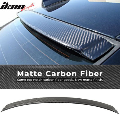 BMW 3 Series E92 coupe AC style roof spoiler by K2 Industries, enhances aerodynamics and sporty appearance.