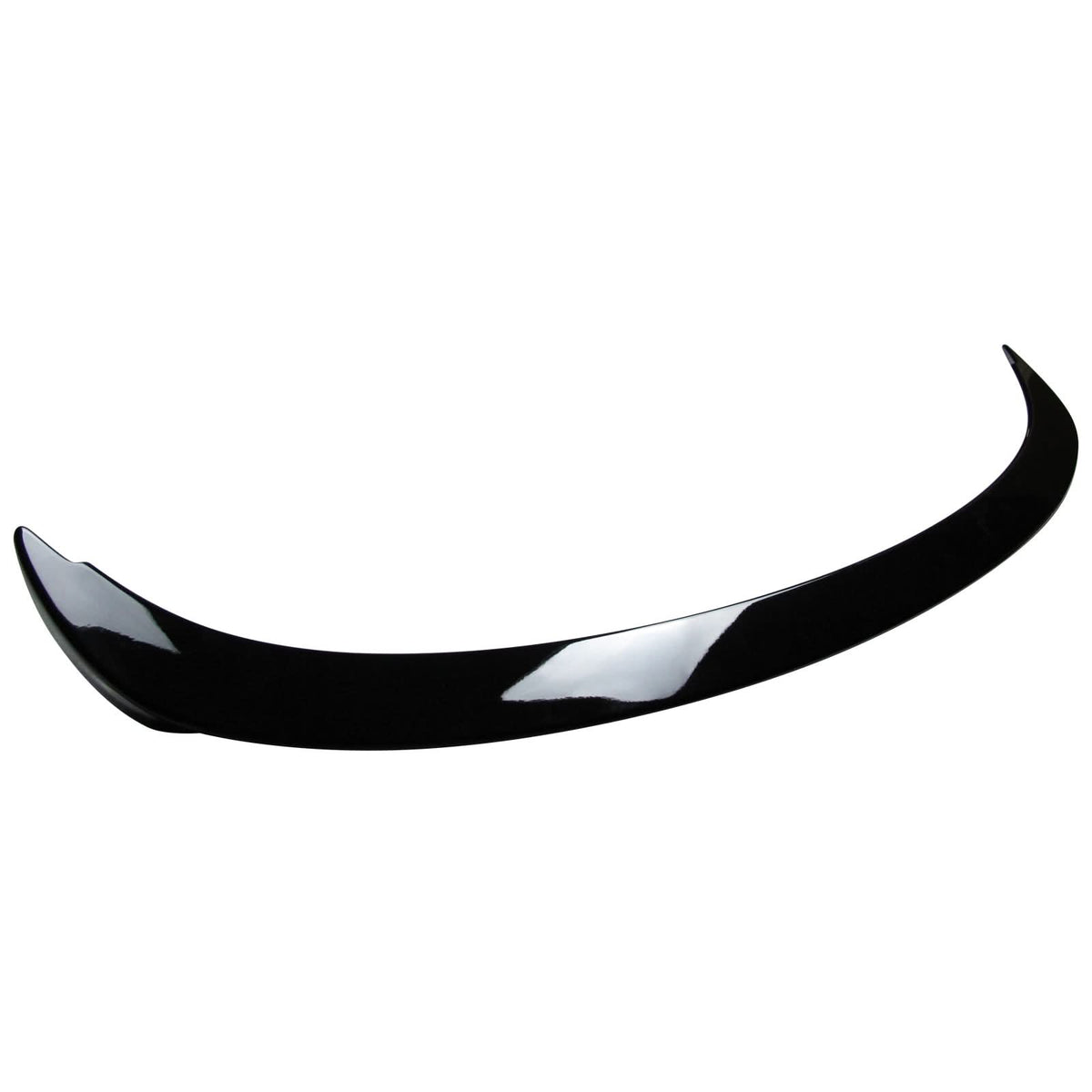 BMW E90 3 Series sedan rear trunk spoiler in ABS, AC style, for 2006-2011 models, by K2 Industries, enhances sporty appearance.
