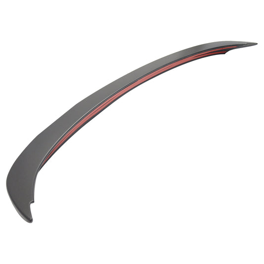 BMW E90 3 Series sedan rear trunk spoiler by K2 Industries, ABS material, aerodynamic design for 2006-2011 models.