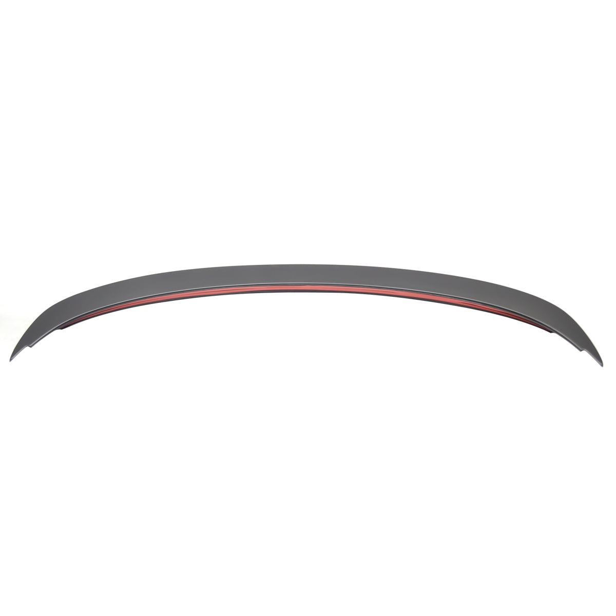 BMW E90 3 Series Sedan rear trunk spoiler in ABS from K2 Industries, designed for 2006-2011 models, enhances sporty appearance.