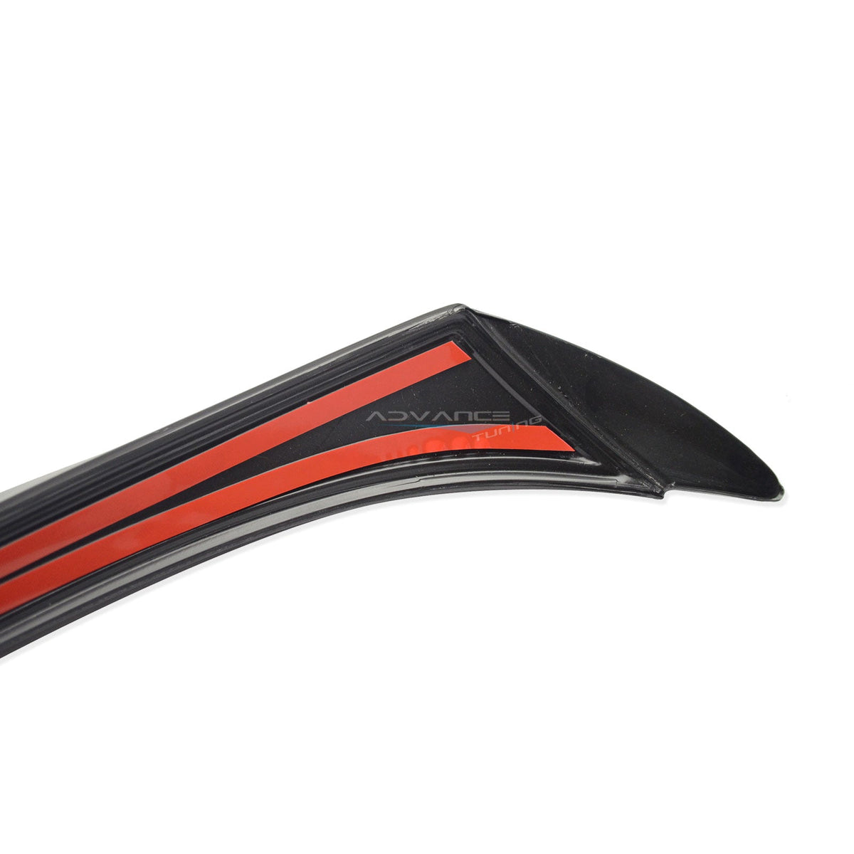 BMW E90 3 Series sedan rear trunk spoiler by K2 Industries, ABS material, designed for 2006-2011 models, enhances sporty look.