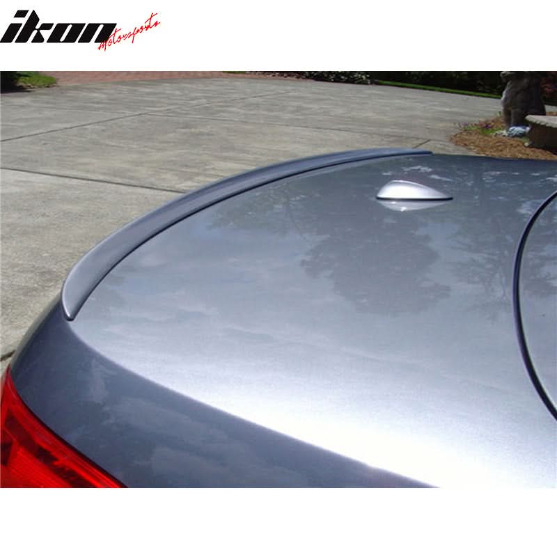 BMW 3 Series E93 convertible M3 sport carbon trunk spoiler by K2 Industries, designed for 2007-2013 models.