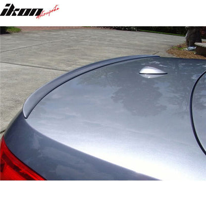 BMW 3 Series E93 convertible M3 sport carbon trunk spoiler by K2 Industries, designed for 2007-2013 models.