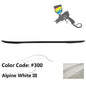 BMW E90 3 Series sedan ABS trunk spoiler by K2 Industries, performance style, enhances aerodynamics and sporty look.