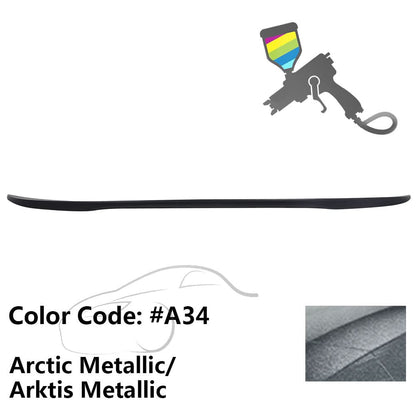 BMW E90 3 Series Sedan trunk spoiler by K2 Industries, performance style ABS spoiler for 2006-2011 models.