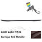 BMW E90 3 Series sedan trunk spoiler by K2 Industries, made of ABS, adds sporty aerodynamic look to 2006-2011 models.