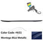 BMW E90 3 Series sedan trunk spoiler by K2 Industries, ABS material, performance style, fits 2006-2011 BMW E90 models.
