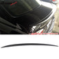 BMW E90 3 Series sedan trunk spoiler by K2 Industries, ABS performance style spoiler for 2006-2011 models, shown from the rear.