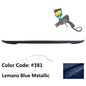 BMW E90 3 Series Sedan trunk spoiler by K2 Industries, ABS material, performance style, fits 2006-2011 models, sleek aerodynamic design.