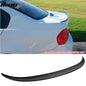BMW E90 3 Series sedan trunk spoiler by K2 Industries, ABS performance spoiler with 2 style design for 2006-2011 models.