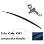 BMW E60 5 Series sedan trunk spoiler in M3 style, ABS material, by K2 Industries, designed for 2004-2010 models.