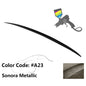 BMW E60 5 Series sedan trunk spoiler in M3 style, ABS material, designed for 2004-2010 BMW E60 models, by K2 Industries.