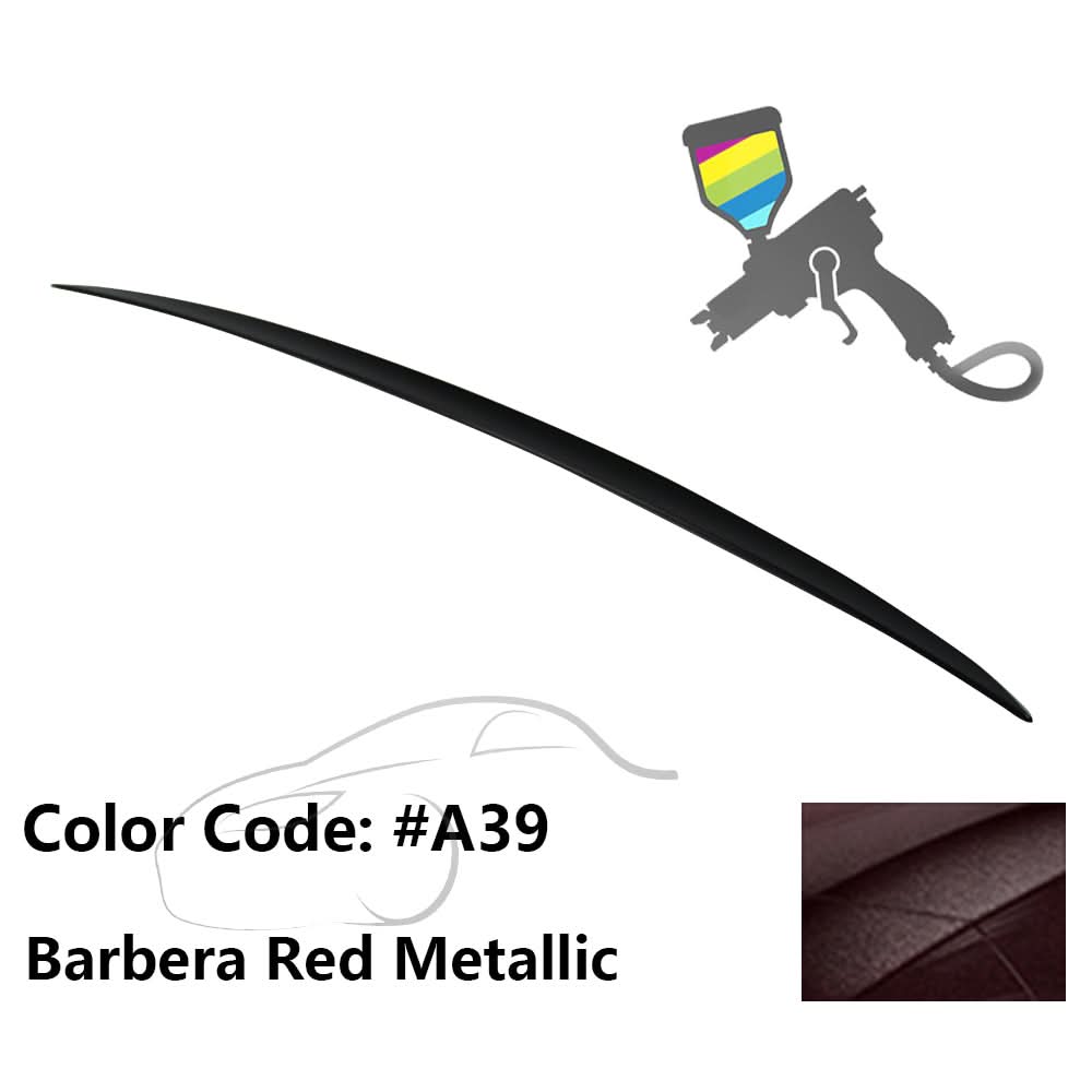 BMW E60 5 Series sedan trunk spoiler by K2 Industries, M3 style, made of ABS, designed for 2004-2010 BMW E60 models.