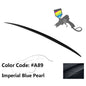 BMW E60 5 Series sedan trunk spoiler by K2 Industries, M3 style, made of durable ABS, designed for 2004-2010 models.