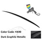 BMW E60 5 Series M3 Style trunk spoiler by K2 Industries, made of ABS, designed for 2004-2010 sedan with sporty aerodynamic look.