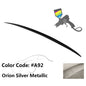 BMW E60 5 Series sedan trunk spoiler by K2 Industries, M3 style, ABS material, designed for 2004-2010 BMW E60 models.
