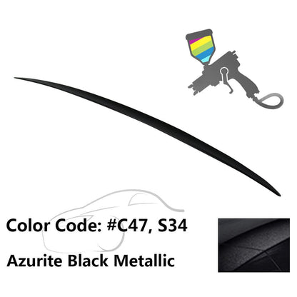 BMW E60 5 Series sedan M3 style trunk spoiler by K2 Industries, made of ABS, designed for 2004-2010 models, rear automotive accessory