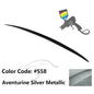 BMW E60 5 Series sedan trunk spoiler in M3 style, ABS material, designed for 2004-2010 models by K2 Industries.