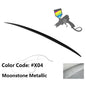 BMW E60 5 Series sedan trunk spoiler in M3 style, ABS material, designed for 2004-2010 models, by K2 Industries.